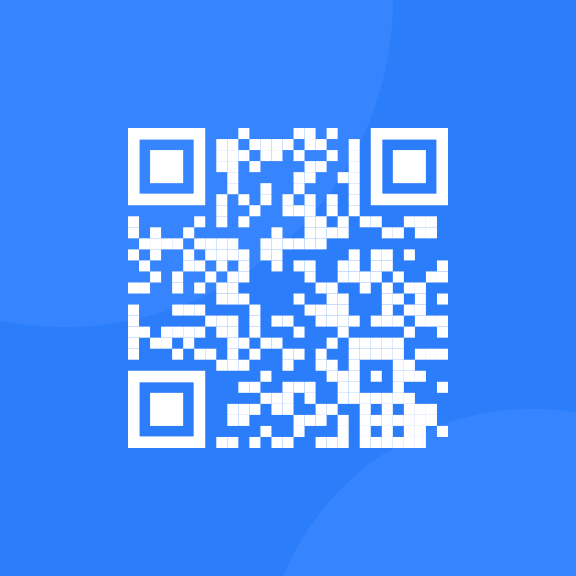 This Image displays a QR code one can scan to join front-end mentor